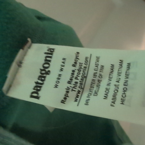 Women's Patagonia Teal Zip Up Shirt - Picture 7 of 7